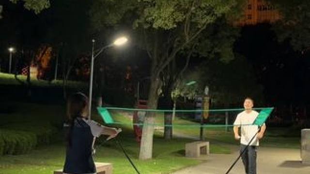 浪漫固然重要 但真诚更胜一筹.#羽毛球 #情侣