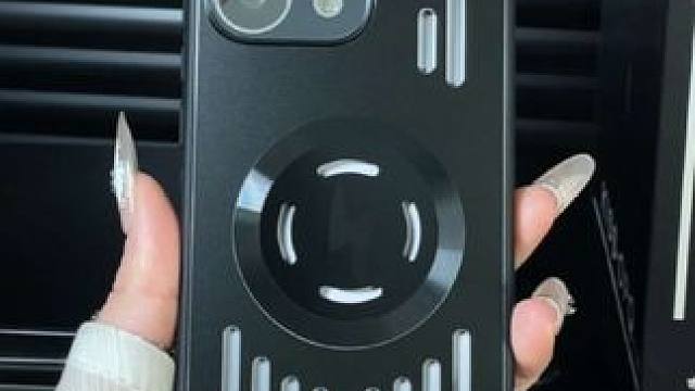 OPPOReno14pro镂空散热手机壳，磁吸充电，带镜头膜 #opporeno14手机壳#oppo