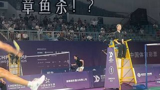 徐硕这拍杀球有亿点帅阿！ #羽毛球 #郴州林丹杯 #林丹杯羽毛球公开赛 #徐硕 #亚狮龙AT70