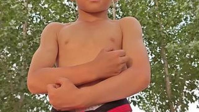 一日之计在于晨，你今天训练了吗 #跆拳道九段董建忠 #练体育的之之 #根本停不下来 #功夫 #暑假