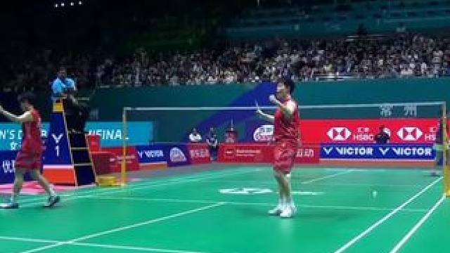 混双之后，女双也成功会师啦！陶导也美美过周末了～#羽毛球 #女双 #中国羽毛球公开赛
