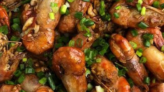 #芥末罗氏虾#我的农村生活#美食#双凤#新农人计划2025