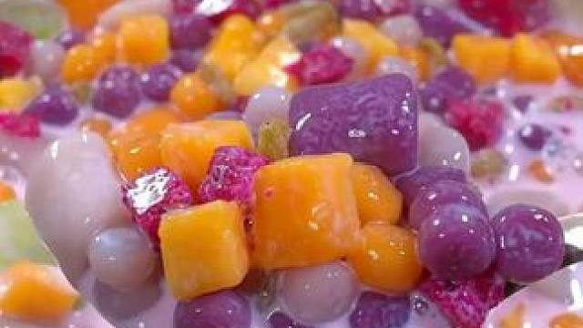 天热了，就馋这一碗冰凉的水果捞