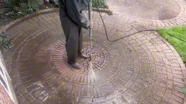 庭院清洗！#深度清洁 #解压 #解压视频 #极度舒适