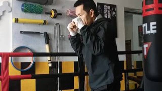 一个月让你能打出一套漂亮的空击。#拳击 #空击#拳击教学