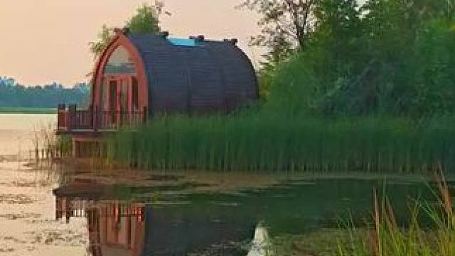 #落日余晖映晚霞一抹夕阳美如画