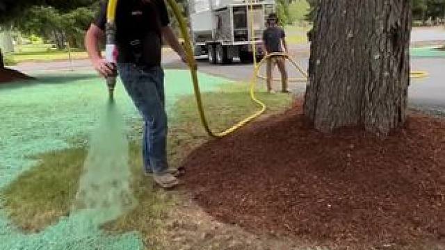 喷射战士！ #绿化养护 #园艺生活 #喷射战士 #解压