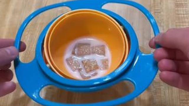 再也不怕宝宝吃得到处都是了~ #玩个很新的东西