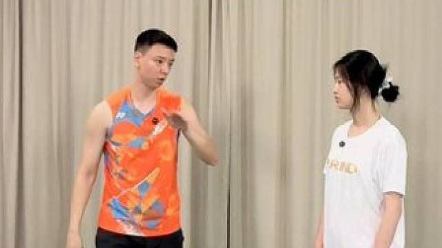 羽毛球腰部发力技能get! 打羽毛球不会腰部发力？一分钟教会你#羽毛球教学#羽毛球训练 #羽毛球 #