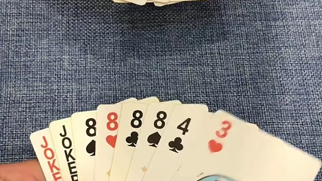 手中的牌都给毁了