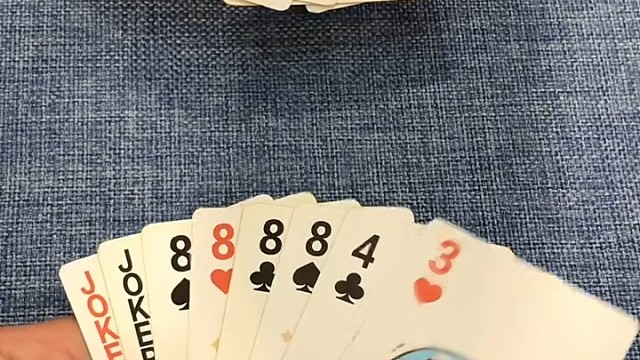 手中的牌都给毁了