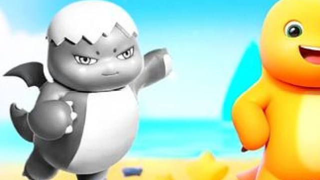 #元梦之星 #玩元梦的头抬起来了 #因为一个片段爱上一张元梦图 #和星宝一起做峡谷农民 #元梦追逃日