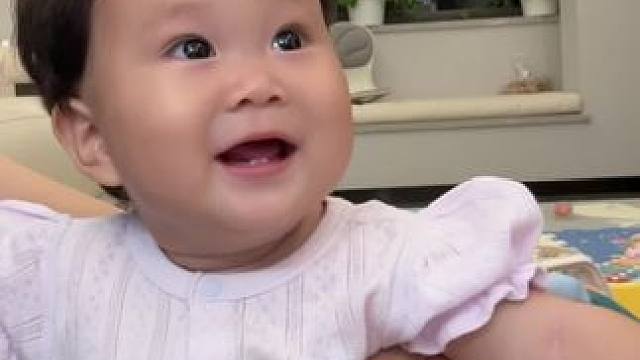 又是被珠珠的表情变化笑到的一天#人类幼崽