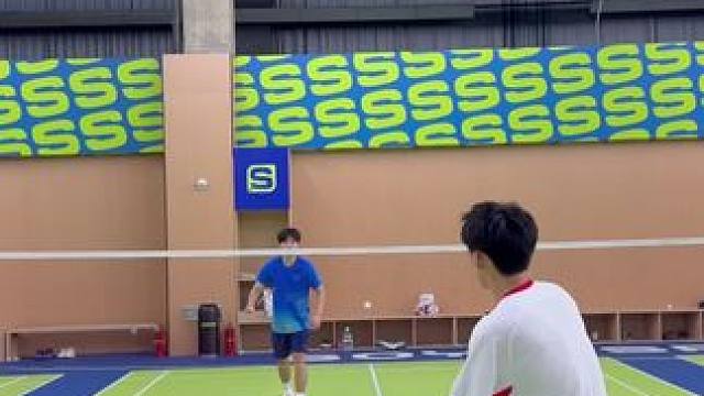 今天三步教会大家反手发小球！ #羽毛球教学 #羽毛球