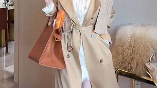 古早味人生风衣 #ootd穿搭 #气质轻熟风 #时髦精 #韩系穿搭 #风衣外套