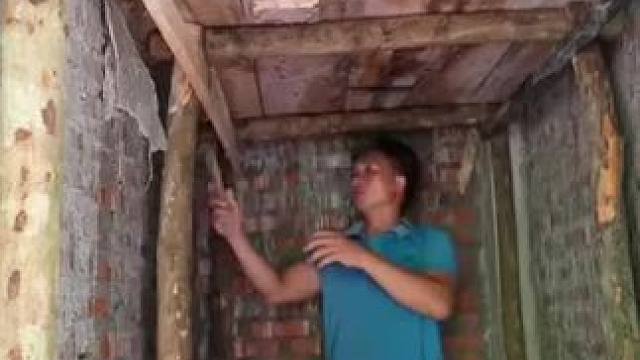 #野外建造 #木屋建造 #野外生活 #大山里的生活 #乡村味道