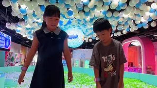 速囤～68一小一小，良渚新开的2000平亲子智趣探索馆！#亲子游玩好去处 #杭州遛娃新地标 #泡芙大
