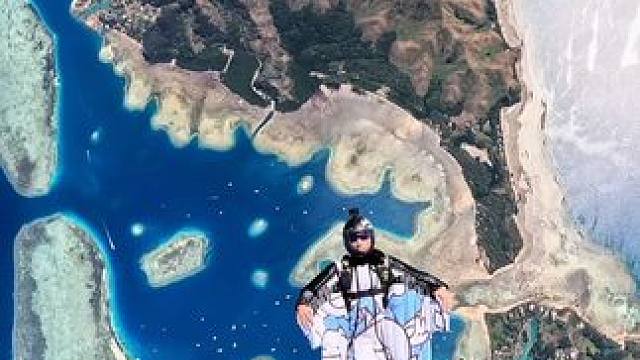 勇敢的人先享受世界#斐济跳伞