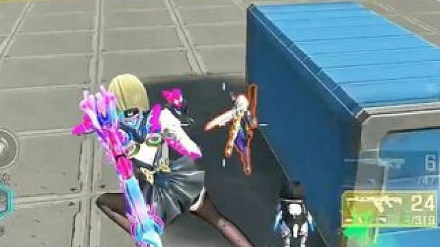 姐妹双排，17杀吃鸡 #高能英雄 #高能英雄新地图 #高能英雄全新载具 #高能英雄S9