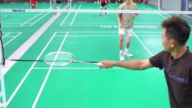 是不是假动作拿分就是爽#羽毛球 #享受羽毛球带来的快乐 #快乐羽毛球 #羽球人