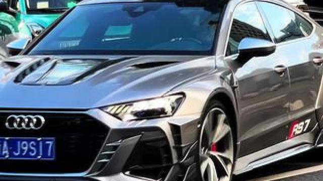 爱情无需多言，奥迪会替你发言，奥迪最帅轿跑#奥迪a7 #奥迪s7 #奥迪rs7 #奥迪