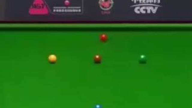 斯诺克激战，小特破百耀眼，塞尔比哑火，肖国栋逆转梦碎！#台球 #斯诺克大师赛