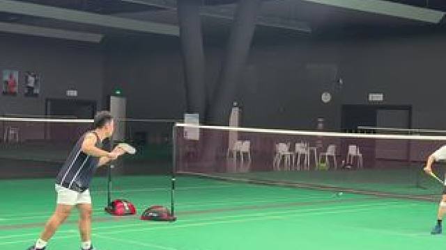 深夜养生球 #羽毛球