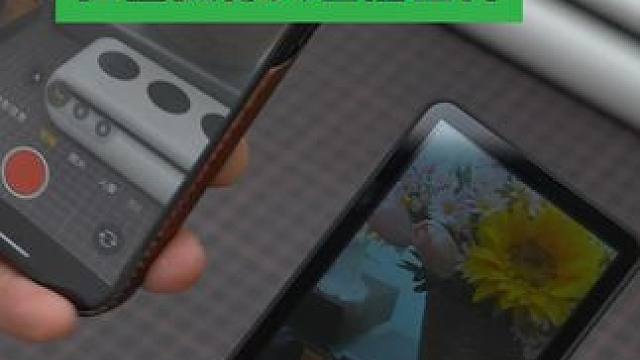 手机后置摄像头也可以用来自拍了！#美拍宝 #拍照神器 #拍照好物 #数码科技 #无线投屏器