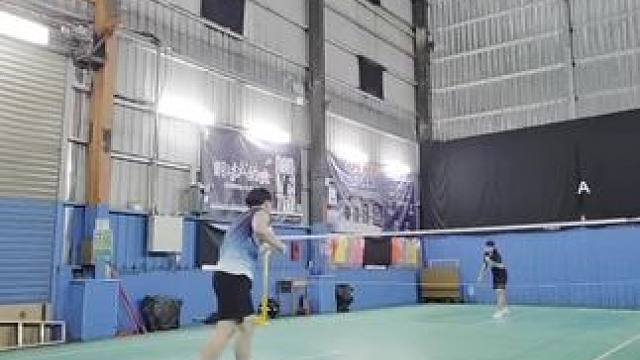 杀断拍#羽毛球 #享受羽毛球带来的快乐 #快乐羽毛球