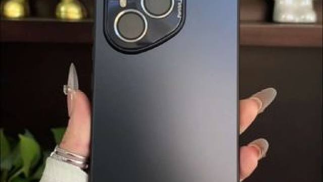 荣耀400pro极简风磨砂手机壳，亚力克背板搭配tpu软边 #荣耀400手机壳#荣耀400pro手机