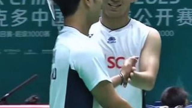吉丁努篷/德差波 VS 阿斯特鲁普/拉斯姆森
#2025中国羽毛球公开赛 #男双