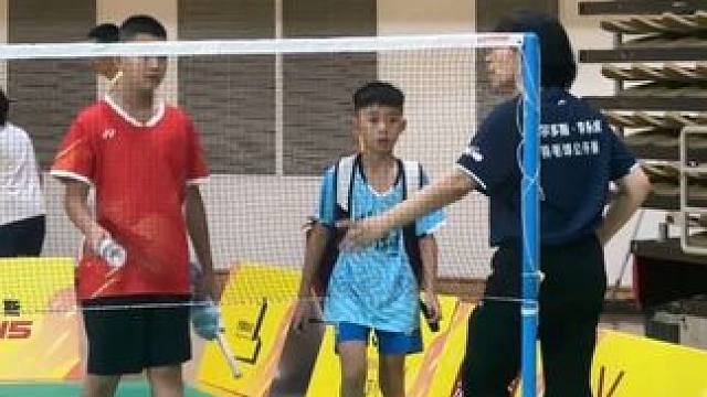 明天早上16进8继续加油 #羽毛球 #廖百川 #羽毛球比赛