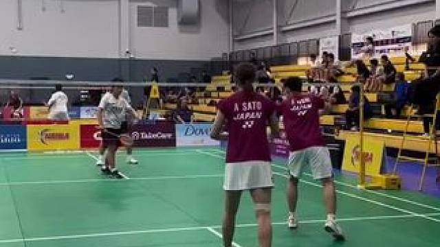 飞身得学#羽毛球 #享受羽毛球带来的快乐 #羽毛球精彩片段