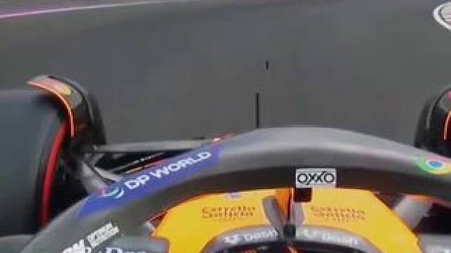 你追我赶！勒克莱尔⚔️皮亚斯特里【2025 F1匈牙利大奖赛 排位赛杆位争夺可视化】#法拉利 #第一