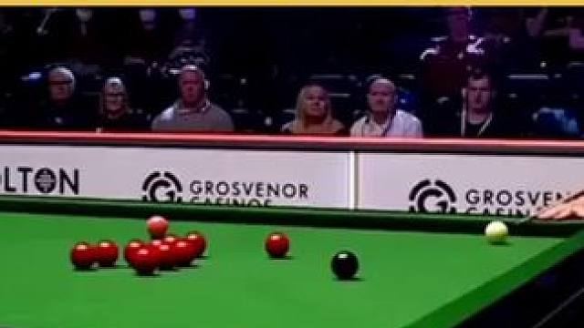 斯诺克激战，囧哥失手零入账，卡特反击，前四局二度握手言和！#台球 #斯诺克上海大师赛 #上热门