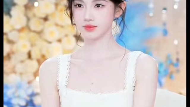 鞠婧祎宝宝好漂亮