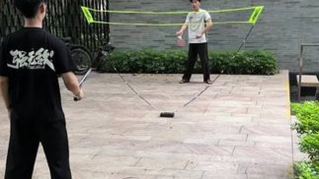 便宜平替羽毛球网架推荐！ #羽毛球网架#便携式羽毛球网架#羽毛球网