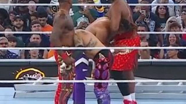 双人 3 Amigos #WWE #2025夏季狂潮大赛 #夏季狂潮大赛 #街头小子