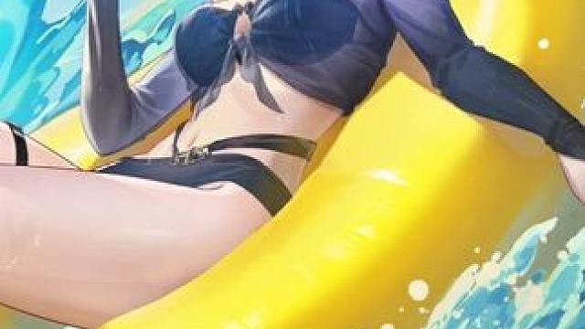 派对时间到！泳装季莹莹、酷姐魏轻、软萌玉玲珑与你夏日邂逅~ 阳光倾洒在沙滩与水面，海浪翻涌、水花飞溅