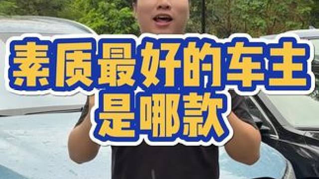 素质最好的车主，是哪款车企 #汽车 #汽车人共创计划 #新能源汽车 #万万想不到