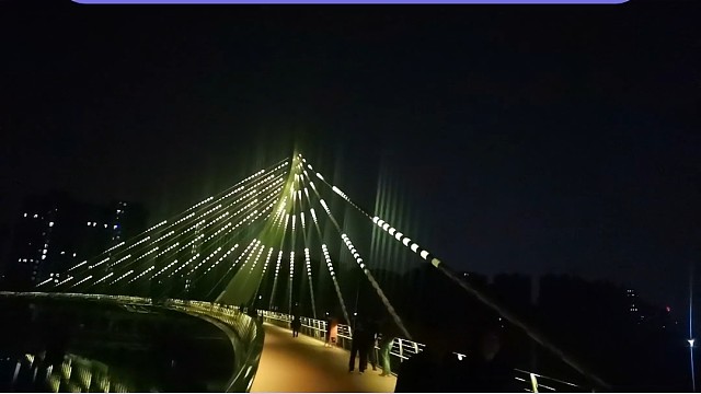 桥梁灯具安装方便施工易，抗震性强稳如山，防水防尘保长效，智能定制售后全满足#桥梁栏杆拉索灯