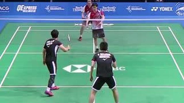 男双精彩集锦！元渡vs亨山 #瓜子二手车 #羽毛球