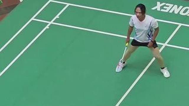 真的是男才女貌，男女老少#羽毛球 #打羽毛球女生#老嫂子#打羽毛球