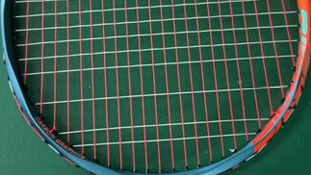 有穿过这样的吗#羽毛球 #穿线师穿线#羽毛球拍#享受羽毛球带来的快乐