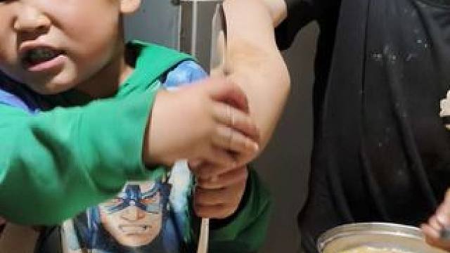 今天煮的番茄汤很受欢迎。#农村娃