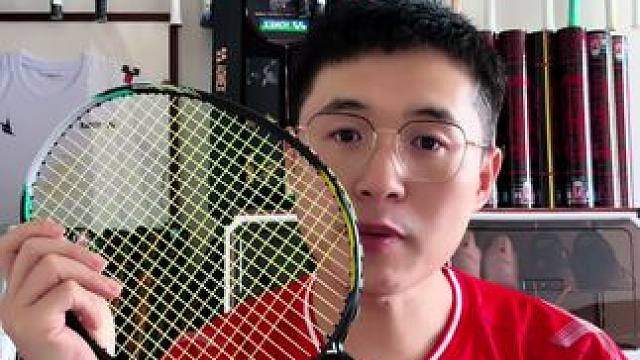 三大厂中端速度拍之王神速50，中前场必备神器~ #羽毛球 #羽毛球拍 #神速50 #羽毛球装备 #测