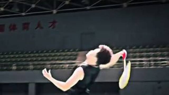 如果再遇到爱的人 记得去拉住他的手#羽毛球 #突击 #花瓣消失退场太有感觉了