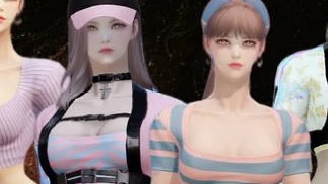 【命运方舟】征途印迹时装《铭誓征途》《铭誓印迹》女格斗染色 分享（韩服六周年） #命运方舟 #命运方