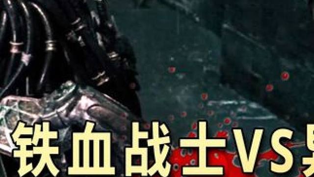 铁血战士一刀封神，两大超强物种巅峰对决！《异形大战铁血战士》