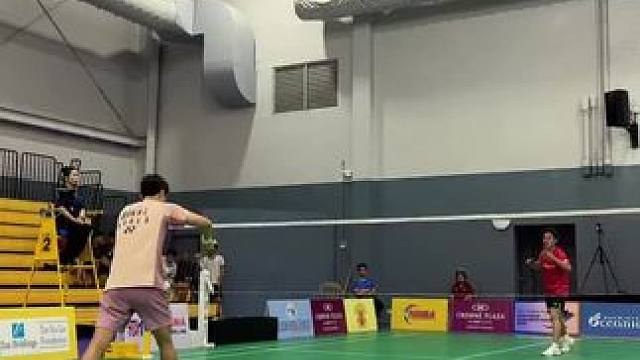 #羽毛球 #羽毛球精彩片段 你上你也行
